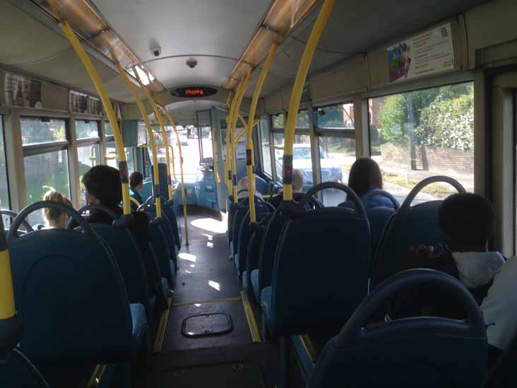 Arriva Shires Wright Streetlite interior